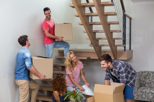 Office moving team planning a Bedfordpark business relocation