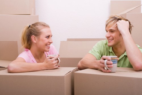 Careful furniture handling during a local move in Bedfordpark
