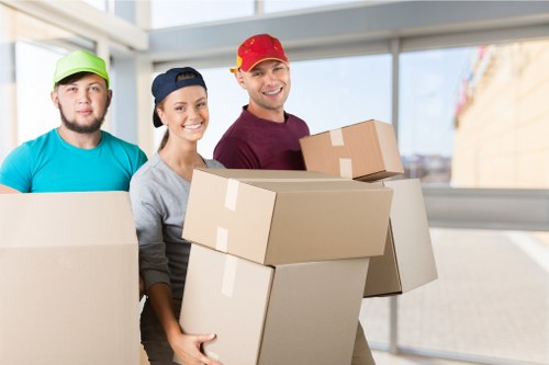 Removalists loading household furniture for a Bedfordpark home move