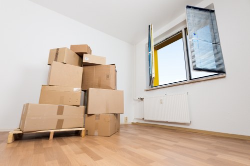 Bedfordpark removal truck ready for residential or business transport