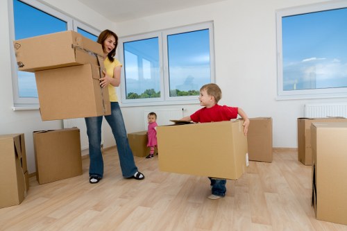 Professional removals loading service for a local Bedfordpark move