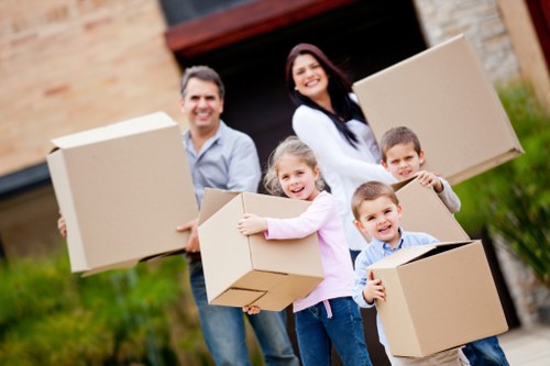 Flat and home moving support with a removals van serving Bedfordpark and nearby areas